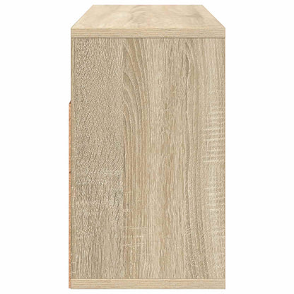 vidaXL Lowboard with Drawer Sonoma Oak 72 x 22.5 x 38 cm