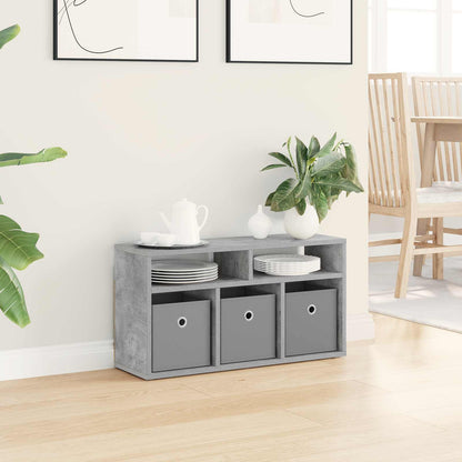 vidaXL Lowboard with Drawer Concrete Grey 72 x 22.5 x 38 cm
