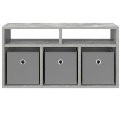 vidaXL Lowboard with Drawer Concrete Grey 72 x 22.5 x 38 cm