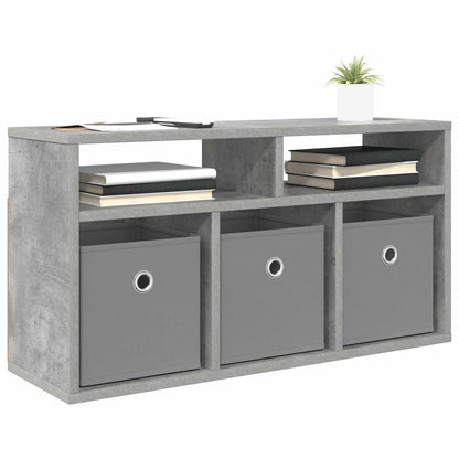 vidaXL Lowboard with Drawer Concrete Grey 72 x 22.5 x 38 cm