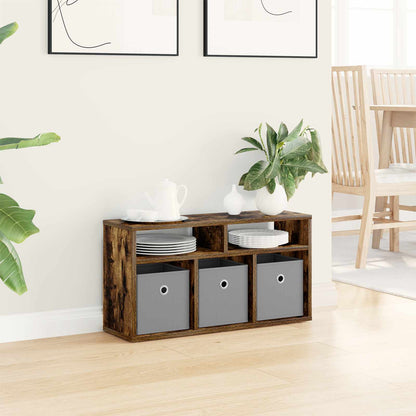 vidaXL Lowboard with Drawer Smoked Oak 72 x 22.5 x 38 cm