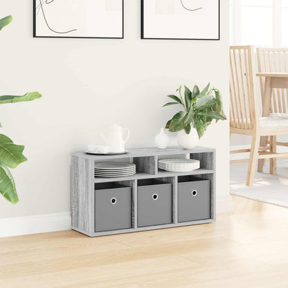 vidaXL Lowboard with Drawer Grey Sonoma 72 x 22.5 x 38 cm