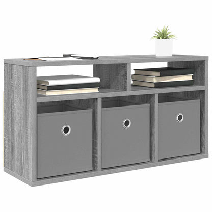 vidaXL Lowboard with Drawer Grey Sonoma 72 x 22.5 x 38 cm