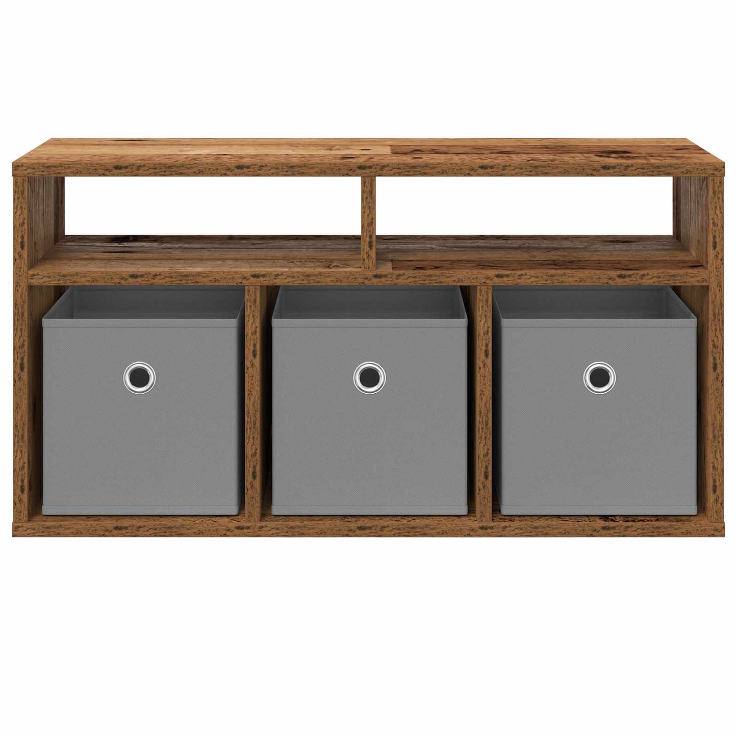 vidaXL Lowboard with Drawer Old Wood 72 x 22.5 x 38 cm