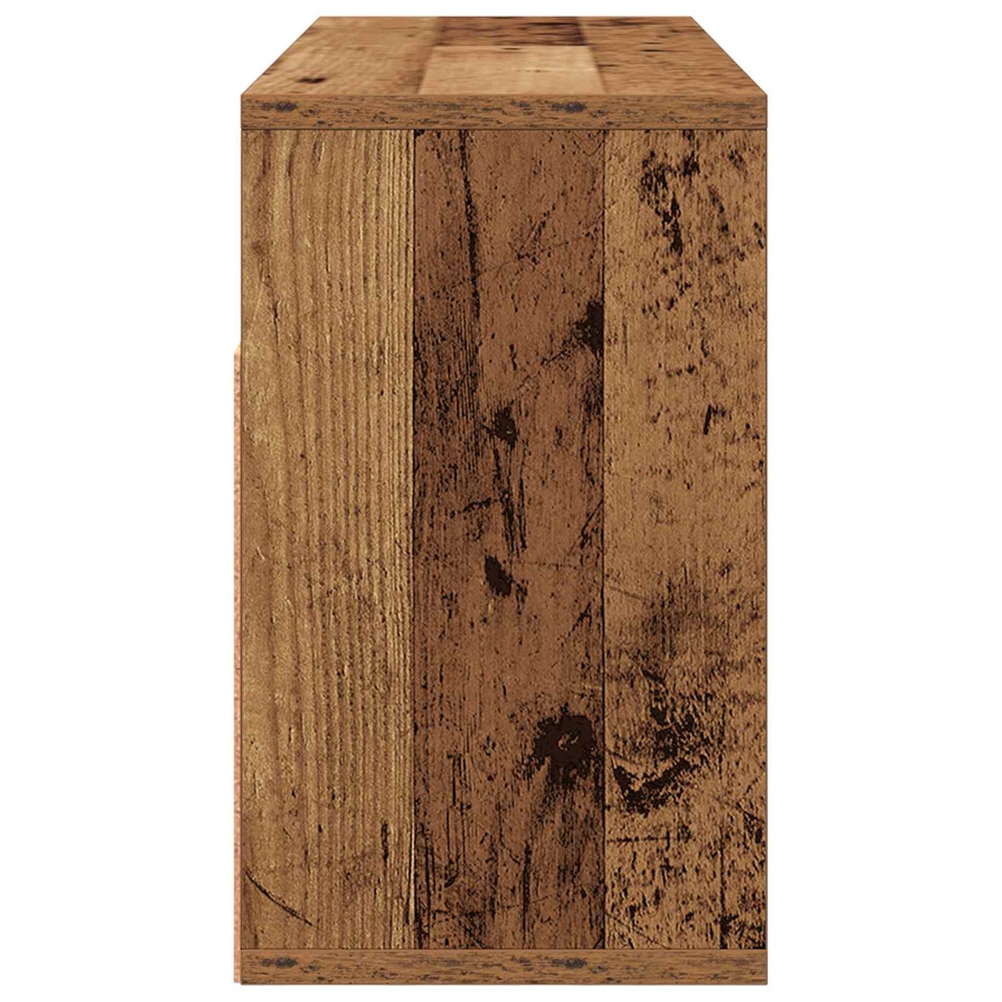 vidaXL Lowboard with Drawer Old Wood 72 x 22.5 x 38 cm