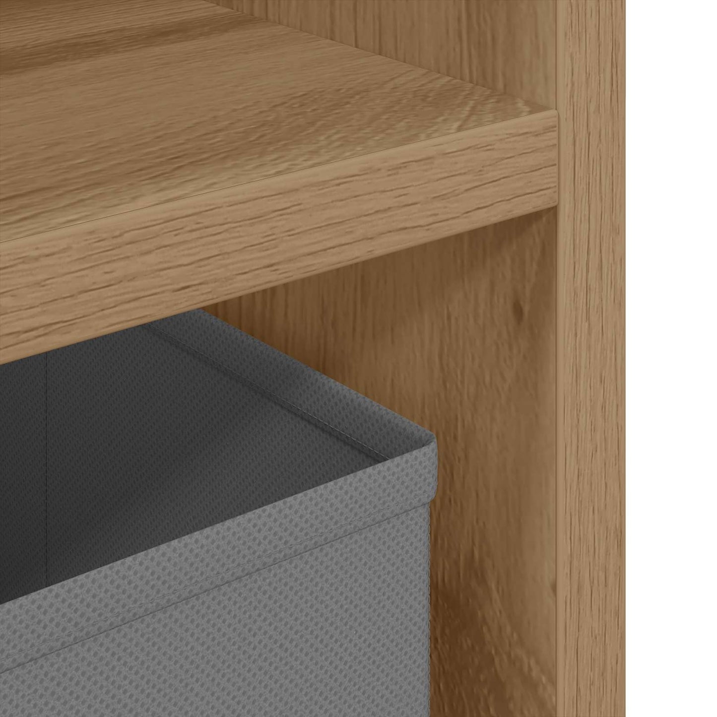 vidaXL Lowboard 72 x 22.5 x 38 cm Artisan Oak