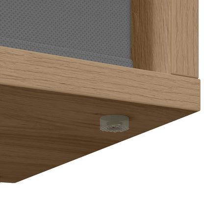 vidaXL Lowboard 72 x 22.5 x 38 cm Artisan Oak