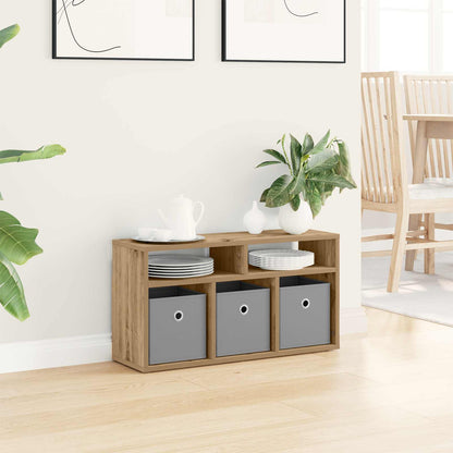 vidaXL Lowboard 72 x 22.5 x 38 cm Artisan Oak