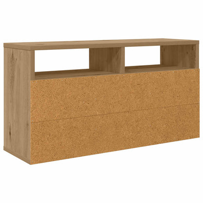 vidaXL Lowboard 72 x 22.5 x 38 cm Artisan Oak