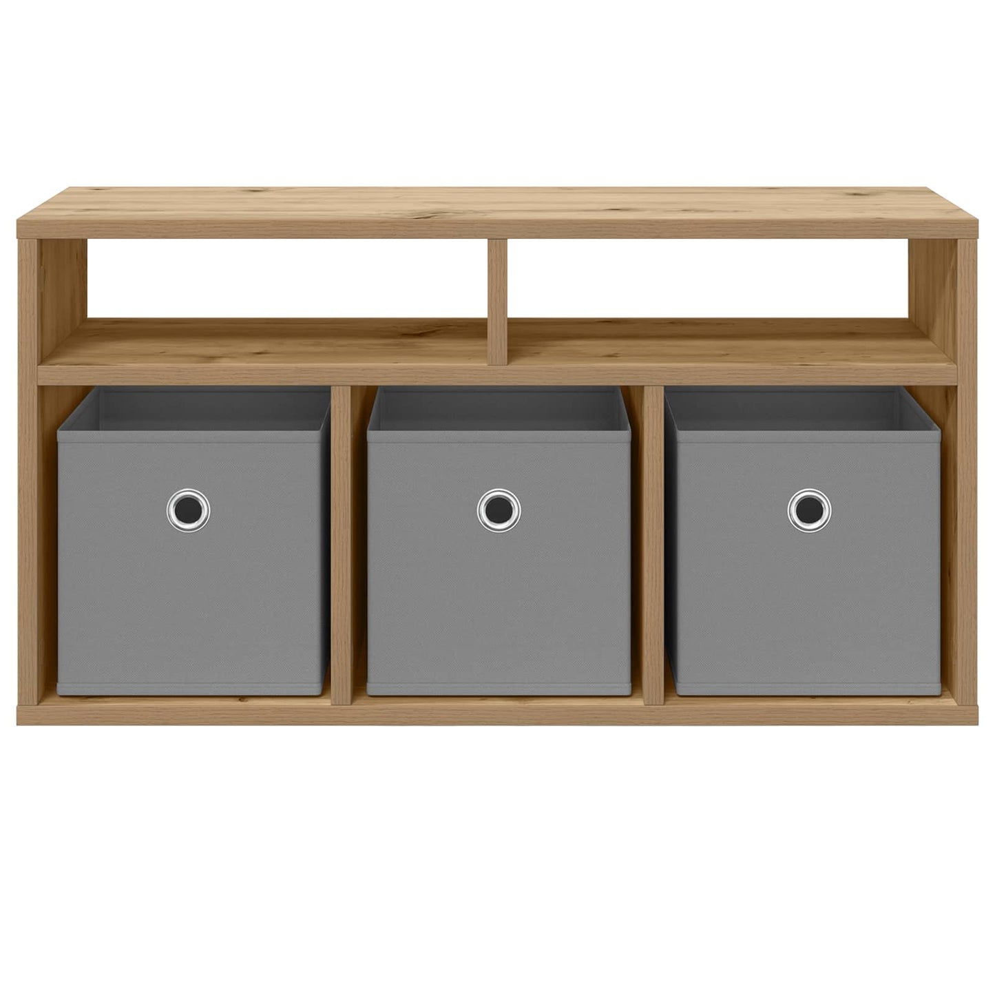 vidaXL Lowboard 72 x 22.5 x 38 cm Artisan Oak