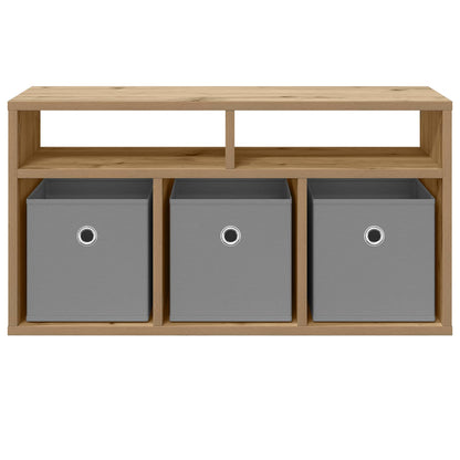 vidaXL Lowboard 72 x 22.5 x 38 cm Artisan Oak