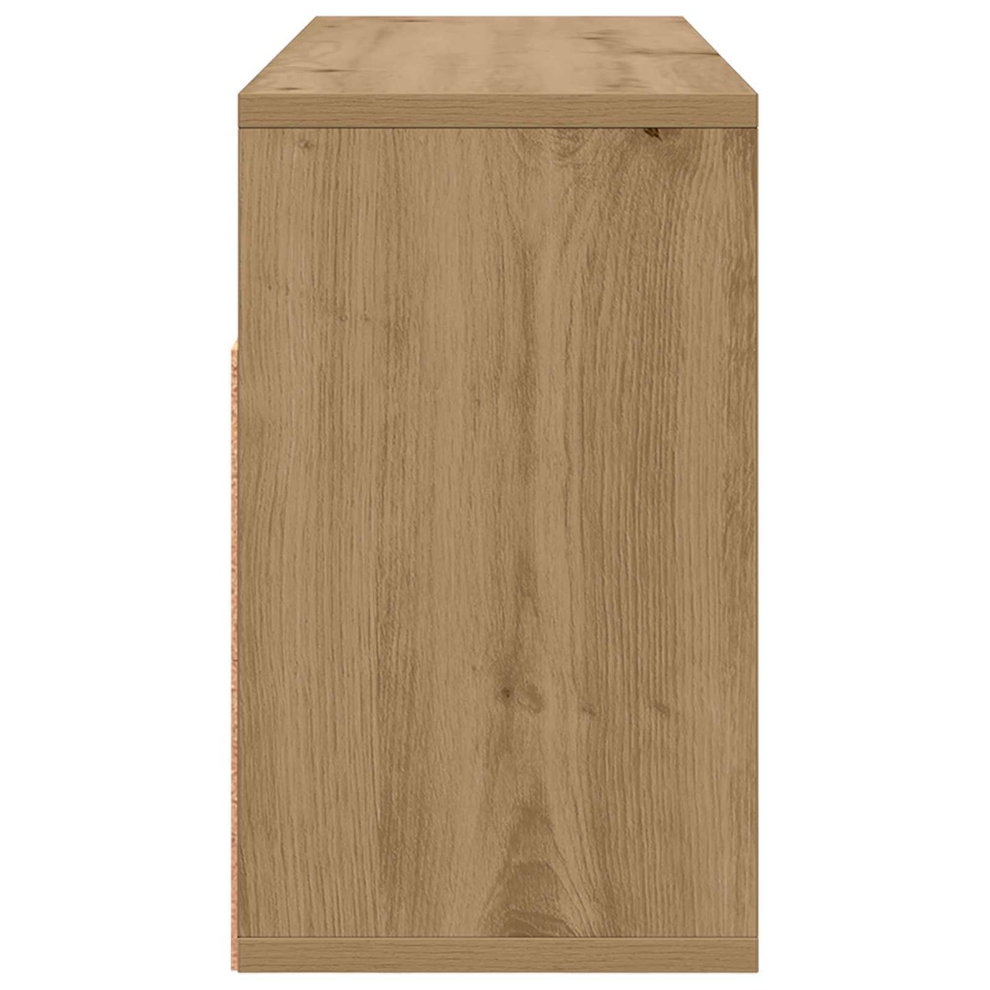 vidaXL Lowboard 72 x 22.5 x 38 cm Artisan Oak