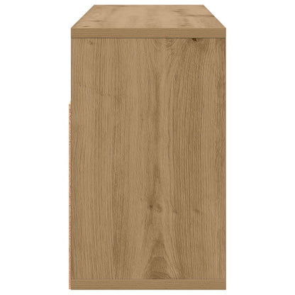 vidaXL Lowboard 72 x 22.5 x 38 cm Artisan Oak