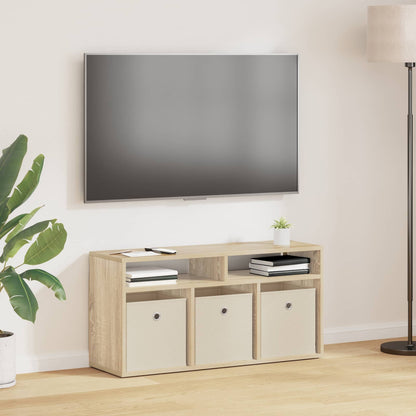 vidaXL Lowboard with Drawer Sonoma Oak 87 x 27.5 x 43 cm