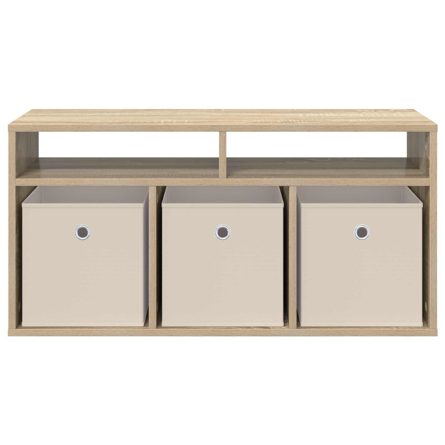 vidaXL Lowboard with Drawer Sonoma Oak 87 x 27.5 x 43 cm