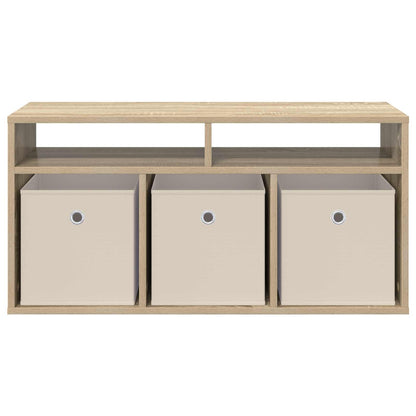 vidaXL Lowboard with Drawer Sonoma Oak 87 x 27.5 x 43 cm