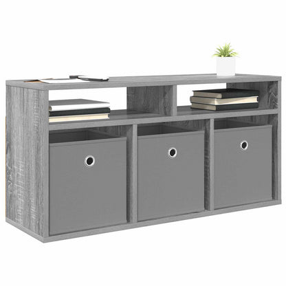 vidaXL Lowboard with Drawer Grey Sonoma 87 x 27.5 x 43 cm