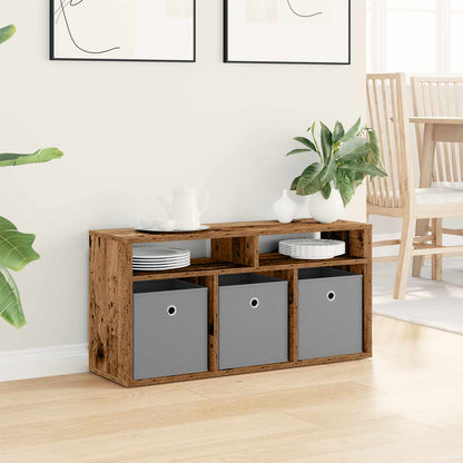 vidaXL Lowboard with Drawer Old Wood 87 x 27.5 x 43 cm