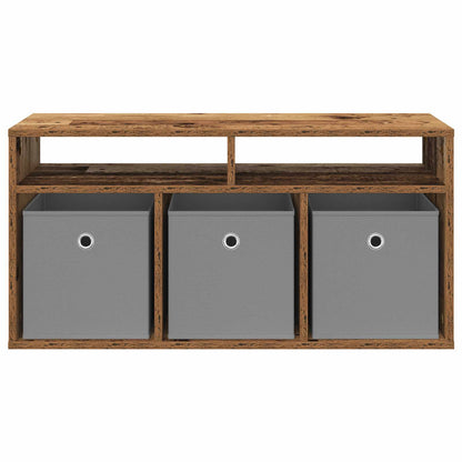 vidaXL Lowboard with Drawer Old Wood 87 x 27.5 x 43 cm