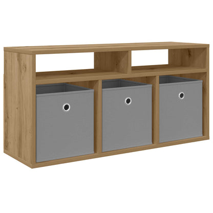 vidaXL Lowboard 87 x 27.5 x 43 cm Artisan Oak