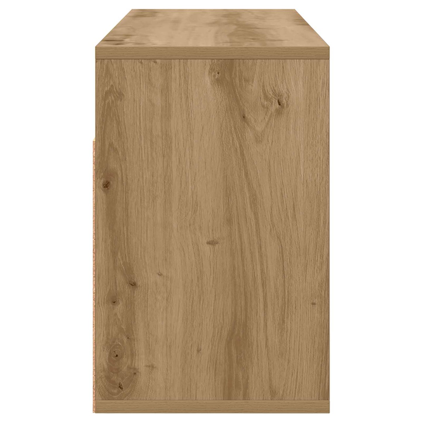 vidaXL Lowboard 87 x 27.5 x 43 cm Artisan Oak