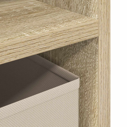 vidaXL Lowboard with Drawer Sonoma Oak 102 x 32 x 48.5 cm
