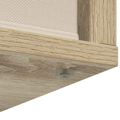 vidaXL Lowboard with Drawer Sonoma Oak 102 x 32 x 48.5 cm