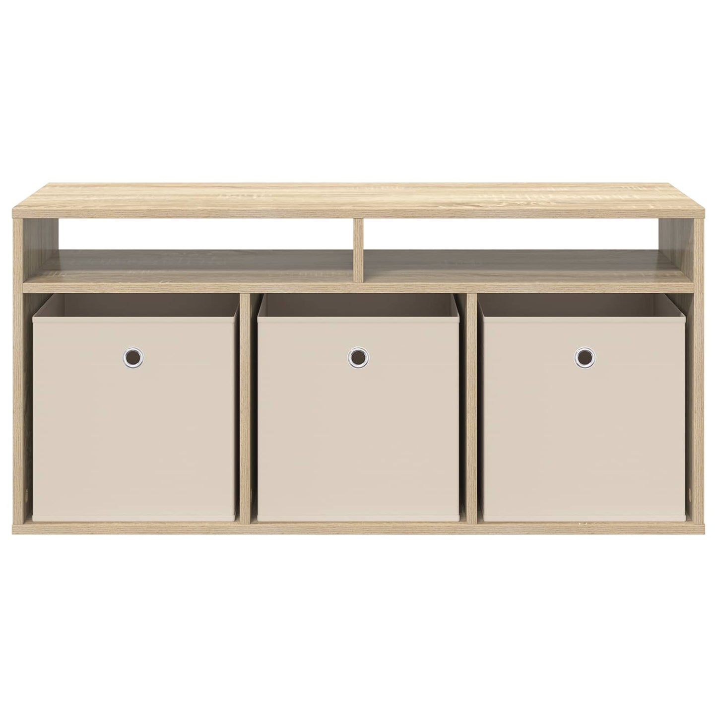 vidaXL Lowboard with Drawer Sonoma Oak 102 x 32 x 48.5 cm