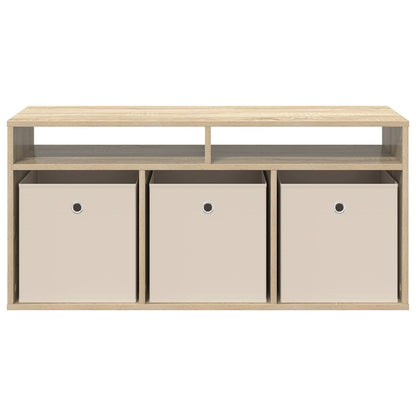 vidaXL Lowboard with Drawer Sonoma Oak 102 x 32 x 48.5 cm