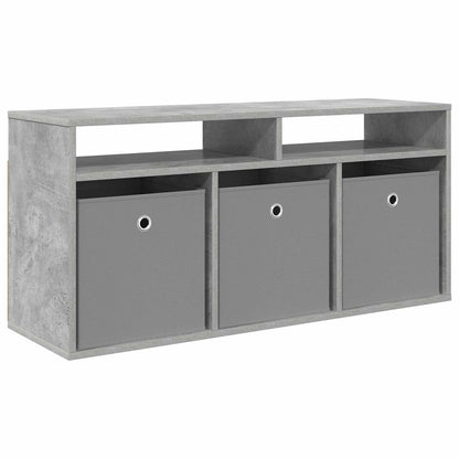 vidaXL Lowboard with Drawer Concrete Grey 102 x 32 x 48.5 cm
