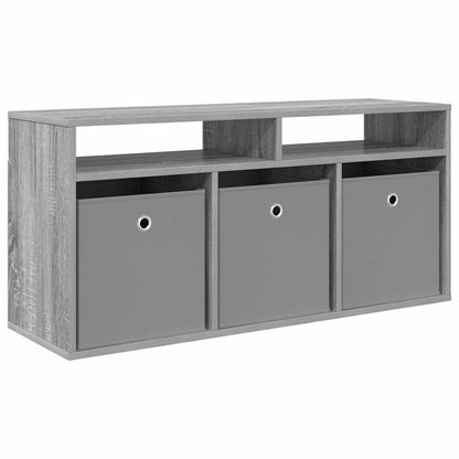 vidaXL Lowboard with Drawer Grey Sonoma 102 x 32 x 48.5 cm