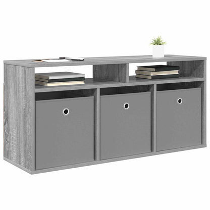 vidaXL Lowboard with Drawer Grey Sonoma 102 x 32 x 48.5 cm