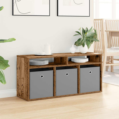 vidaXL Lowboard with Drawer Old Wood 102 x 32 x 48.5 cm