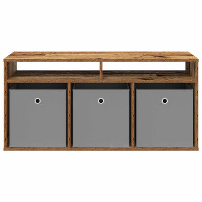vidaXL Lowboard with Drawer Old Wood 102 x 32 x 48.5 cm