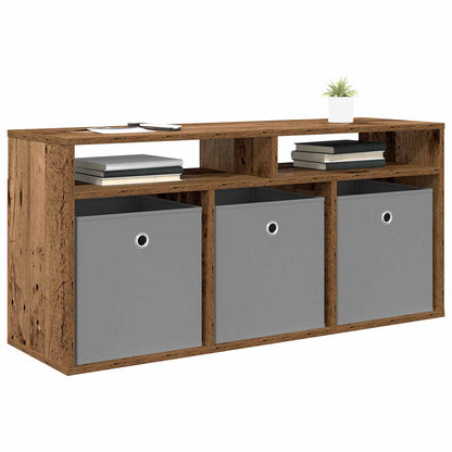vidaXL Lowboard with Drawer Old Wood 102 x 32 x 48.5 cm