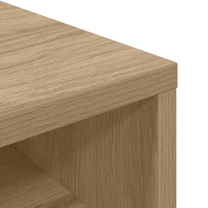 vidaXL Lowboard 102 x 32 x 48.5 cm Artisan Oak