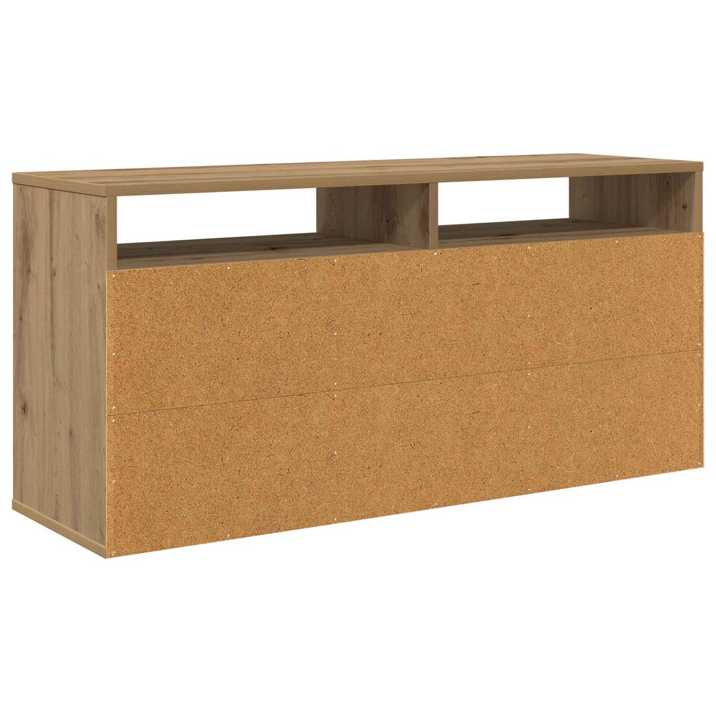 vidaXL Lowboard 102 x 32 x 48.5 cm Artisan Oak