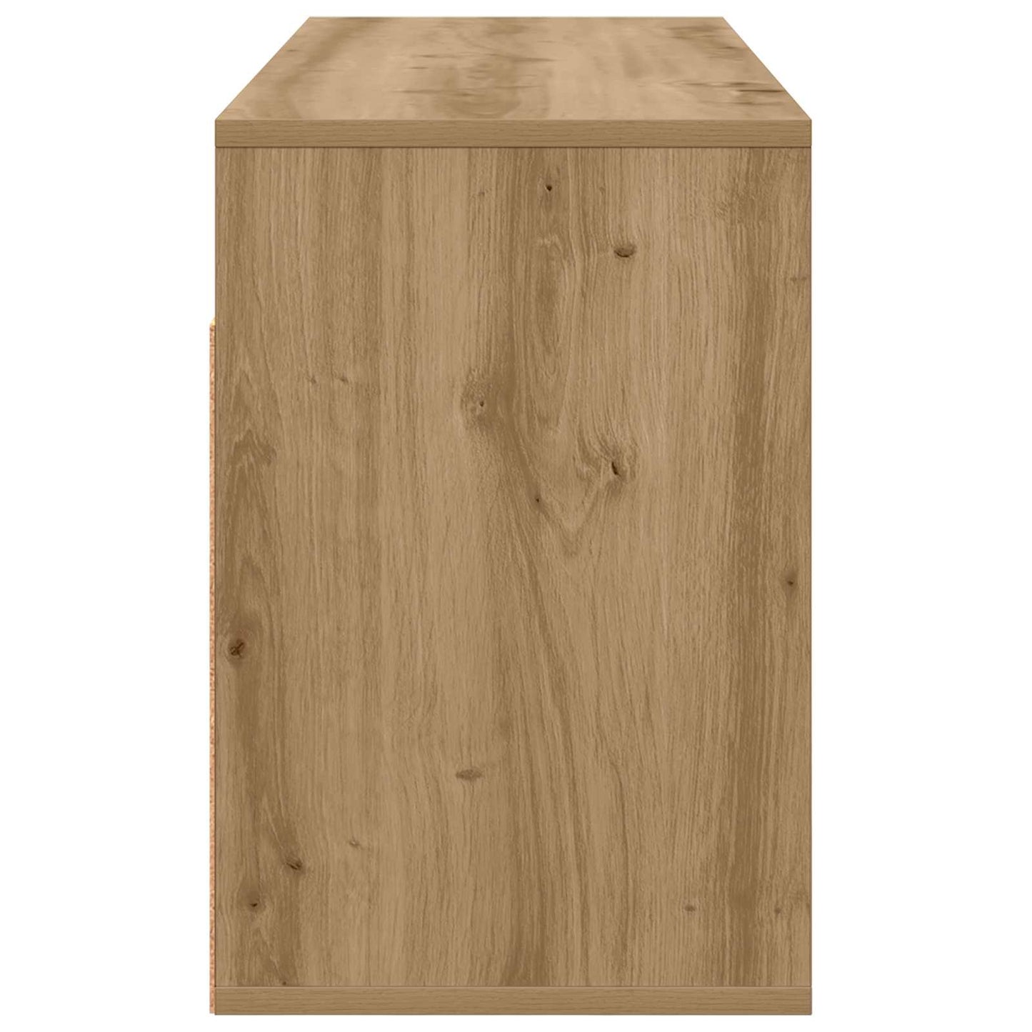 vidaXL Lowboard 102 x 32 x 48.5 cm Artisan Oak
