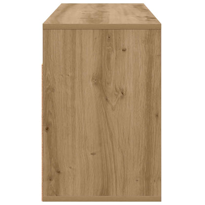vidaXL Lowboard 102 x 32 x 48.5 cm Artisan Oak