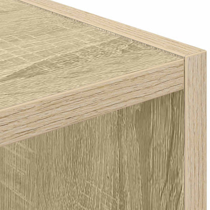 vidaXL Bedside Table Sonoma Oak 25.5 x 22 x 49.5 cm Engineered Wood