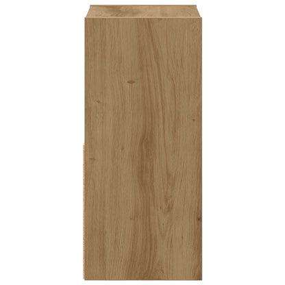 vidaXL Bedside Table Artisan Oak 25.5 x 22 x 49.5 cm Engineered Wood