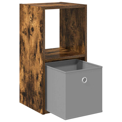 vidaXL Bedside Table 2 pcs Smoked Oak 30.5 x 27 x 59.5 cm
