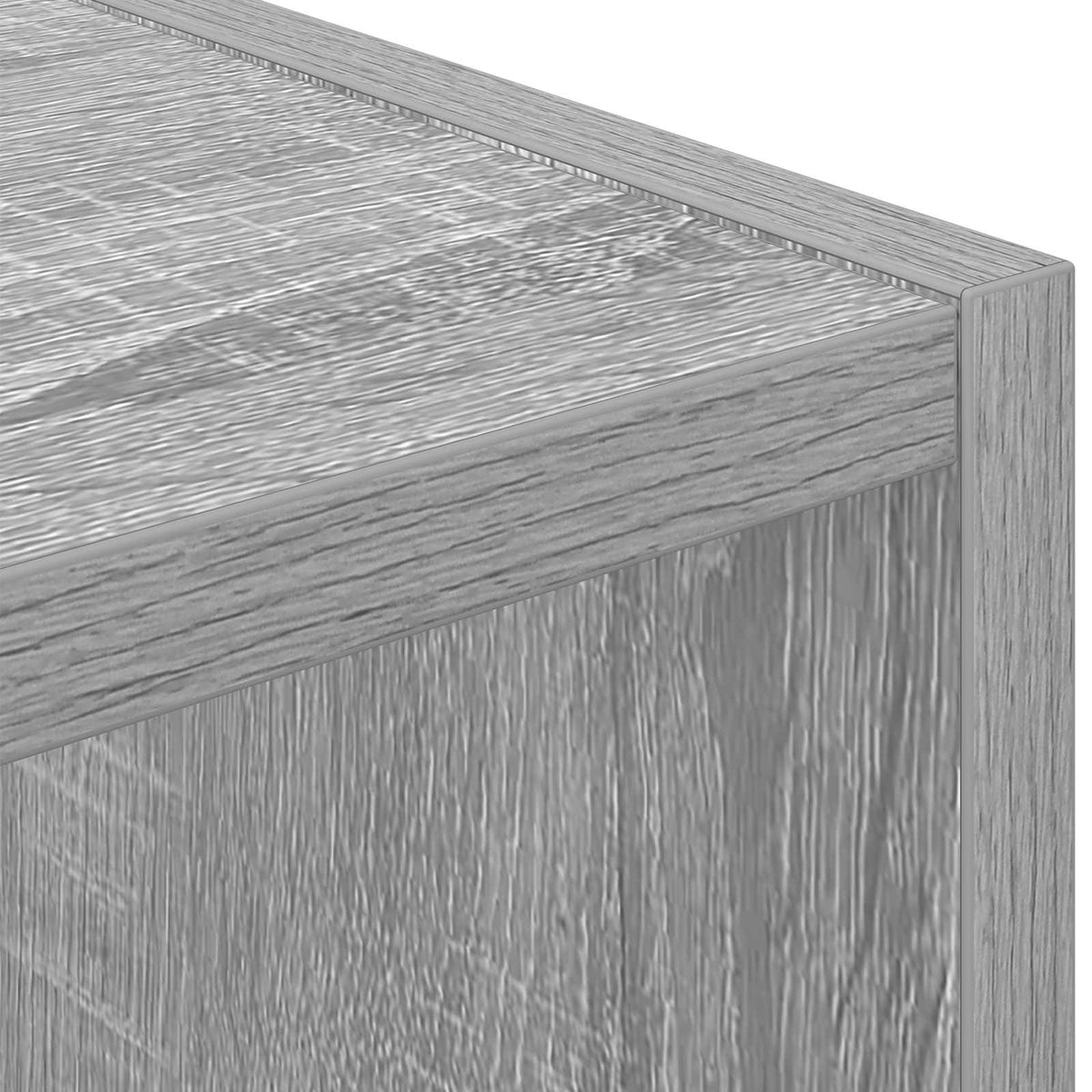 vidaXL Bedside Table Grey Sonoma 30.5 x 27 x 59.5 cm Engineered Wood