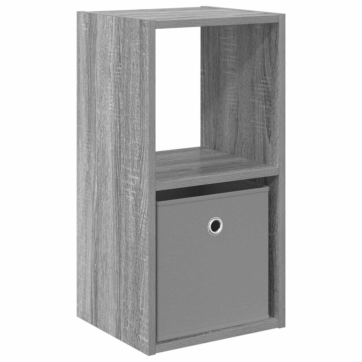 vidaXL Bedside Table Grey Sonoma 30.5 x 27 x 59.5 cm Engineered Wood