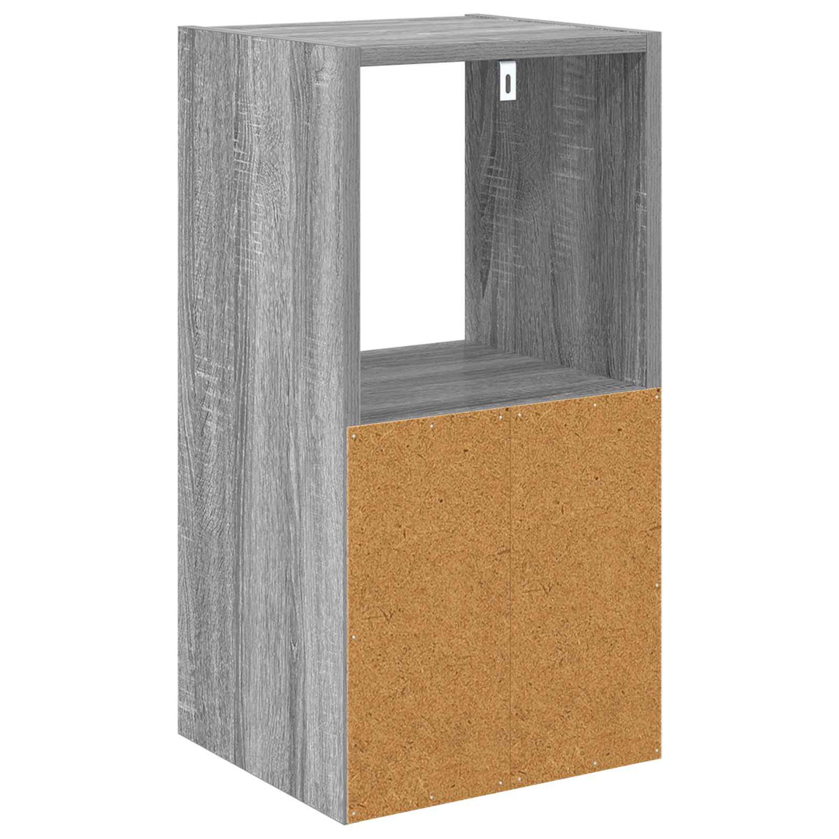 vidaXL Bedside Table Grey Sonoma 30.5 x 27 x 59.5 cm Engineered Wood