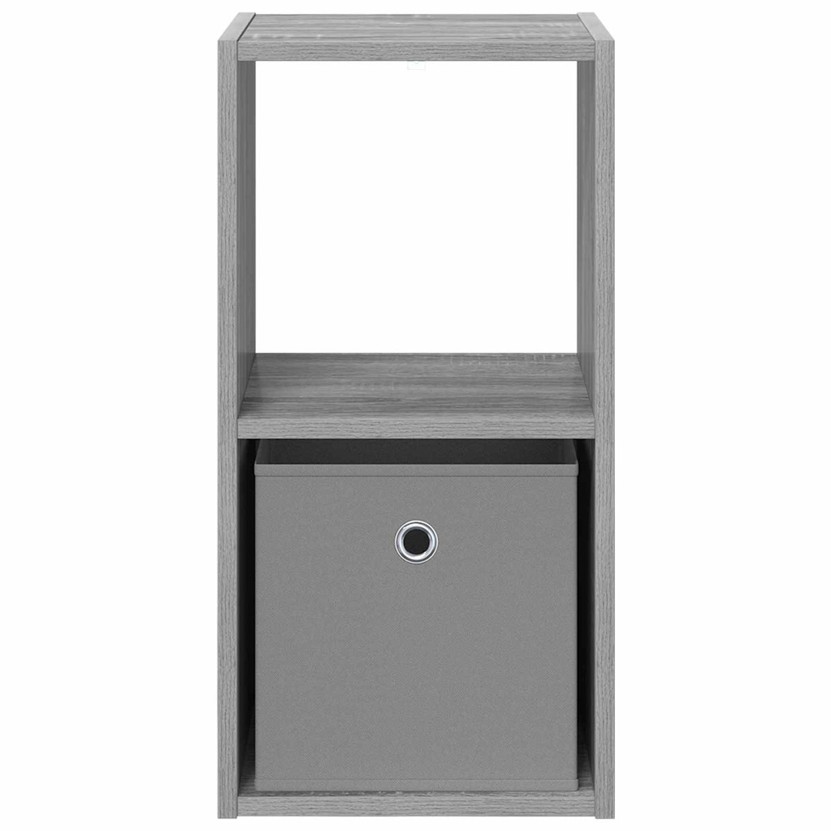 vidaXL Bedside Table Grey Sonoma 30.5 x 27 x 59.5 cm Engineered Wood