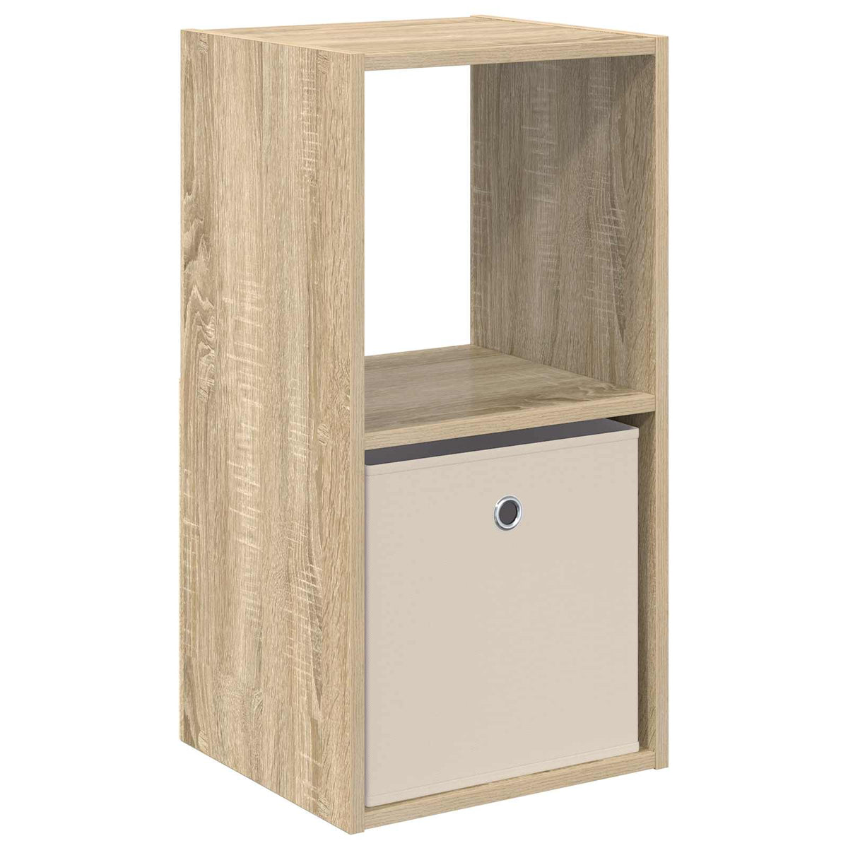 vidaXL Bedside Table Sonoma Oak 35 x 32 x 68.5 cm Engineered Wood