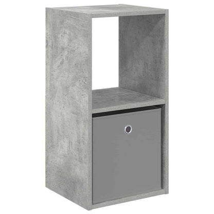 vidaXL Bedside Table Concrete Grey 35 x 32 x 68.5 cm Engineered Wood