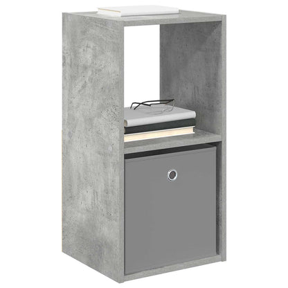 vidaXL Bedside Table Concrete Grey 35 x 32 x 68.5 cm Engineered Wood