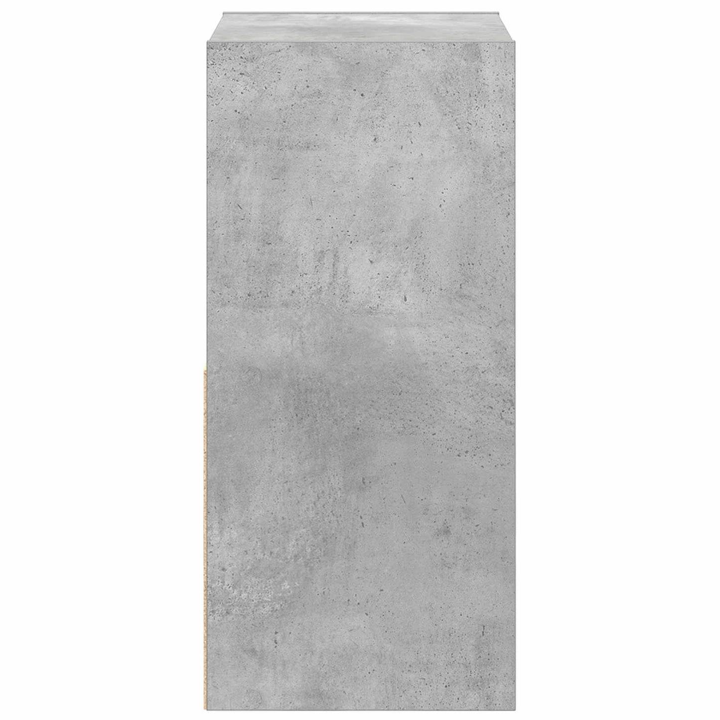 vidaXL Bedside Table Concrete Grey 35 x 32 x 68.5 cm Engineered Wood